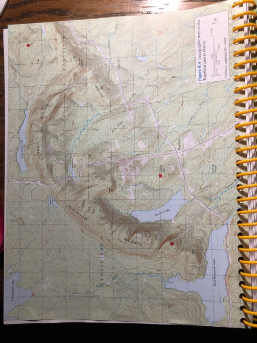 How do contour lines show steep and gentle slopes?