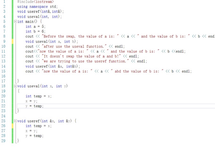 Code include
