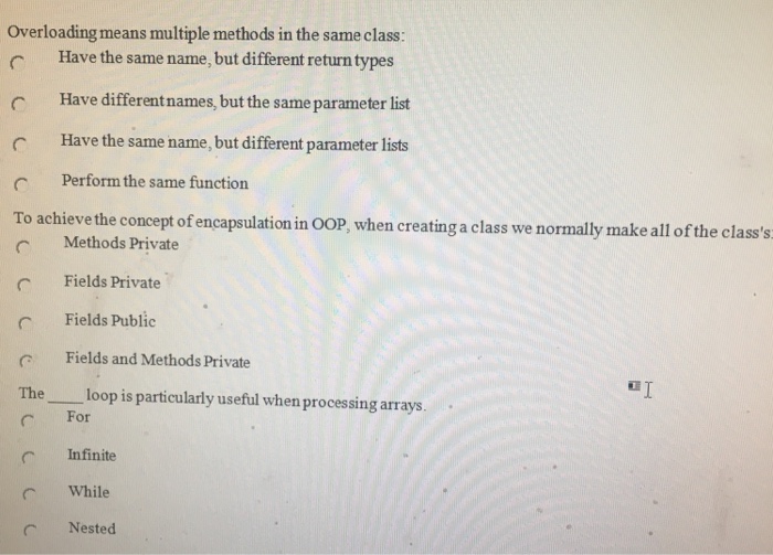 What is the necessity of method overloading? The same thing can be done by  having multiple methods with different method names. - Quora