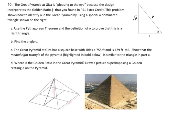 golden ratio pyramid