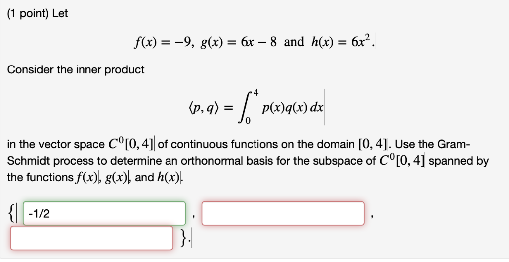 Solved Let F X 9 G X 6x 8 And H X 6x2 Consider Chegg Com