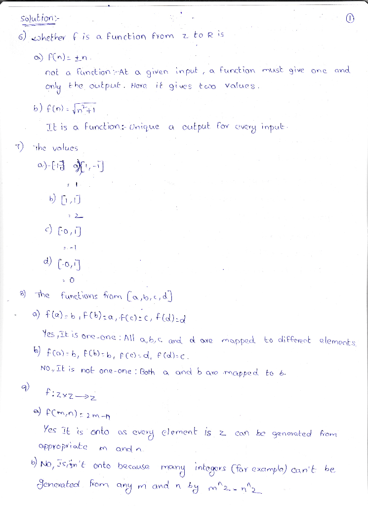 Solved 6 Determine Whether F Function Z R 1pt F N Tn B F N N 1 7 2pts Find Values 111j C L 01j B Q