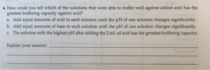 Solved 4. How Could You Tell Which Of The Solutions That