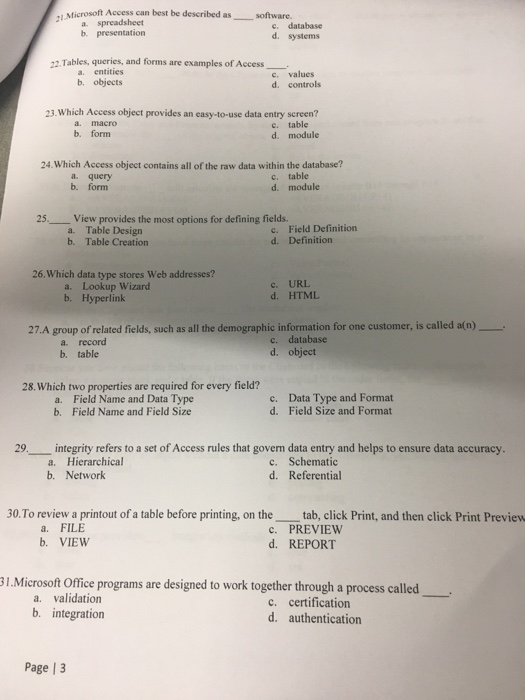 Microsoft Access Hyperlink Query