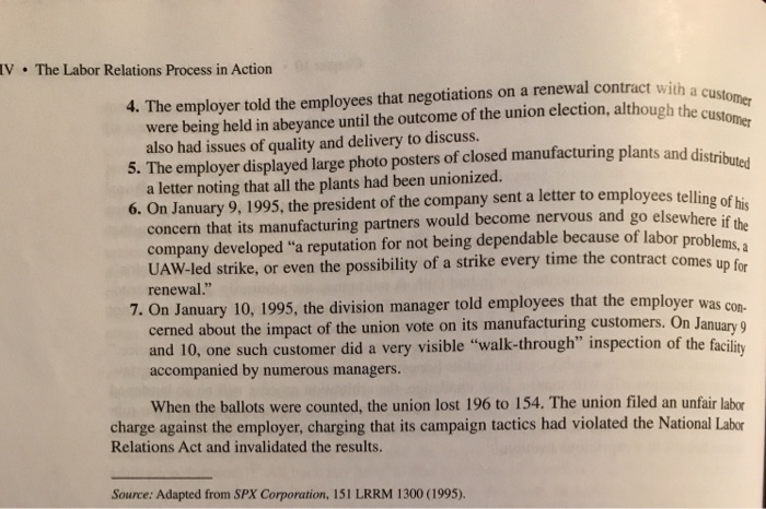 Chapter 16 - Chapter 16 - Labour Relations Intro to Labour Relations ○  Labour Union: Officially - Studocu