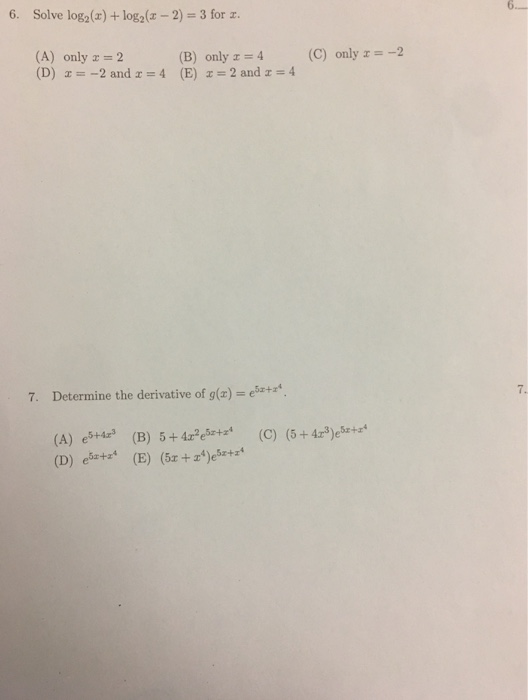 derivative of log base 2