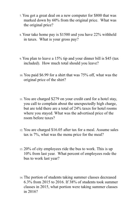 Sales tax worksheet with answers pdf picture