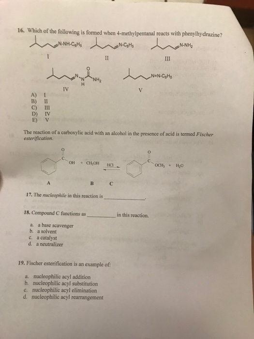 Solved 14 Which Of The Following Compounds Is Capable Of Chegg Com