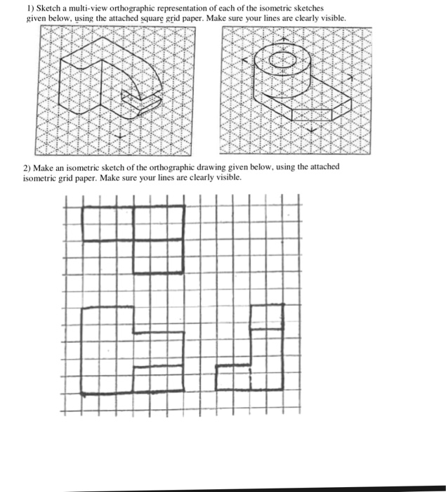 orthographic dot paper