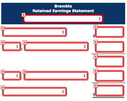 Bramble retained earnings statement