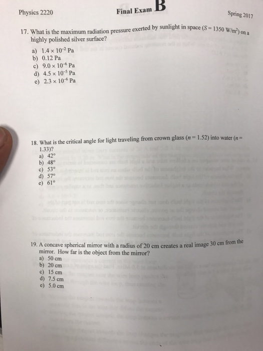 Solved: What Is The Maximum Radiation Pressure Exerted By | Chegg.com