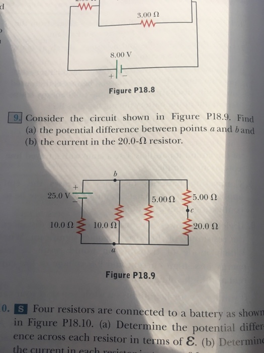 Solved Consider The Circuit Shown In Figure P18.9 Find Th