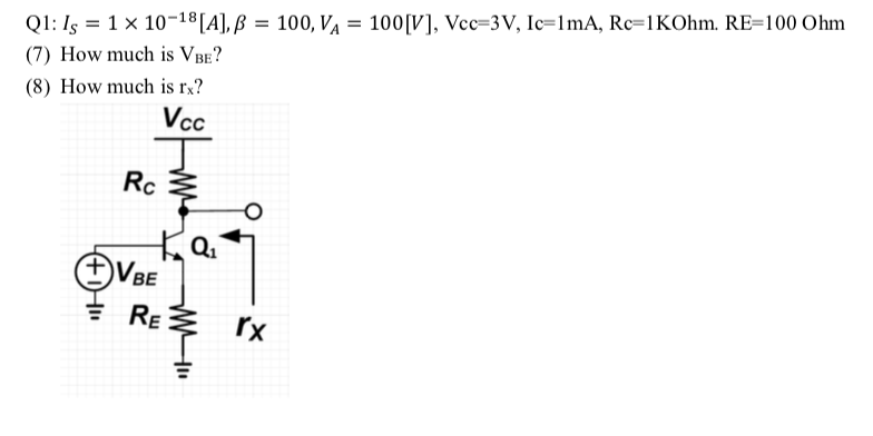 Solved Qi Is 1 10 18 A B 100 Va 100 V Vec 3 Chegg Com