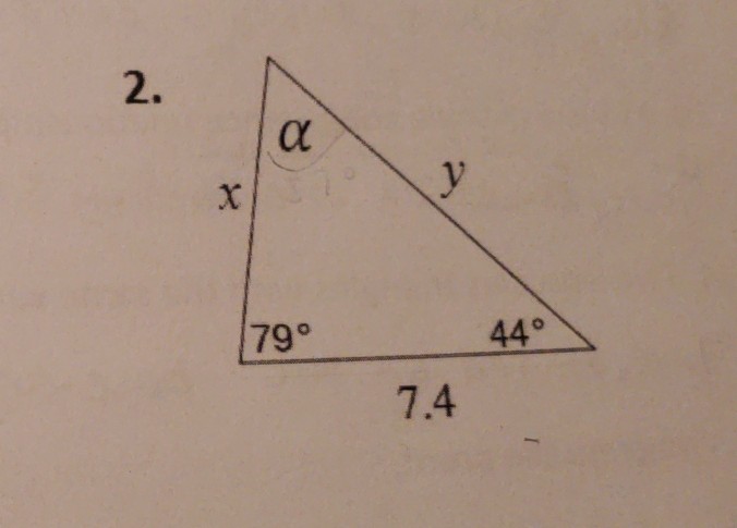 Trangle Properties Laws Of Sine And Cosine Chegg Com