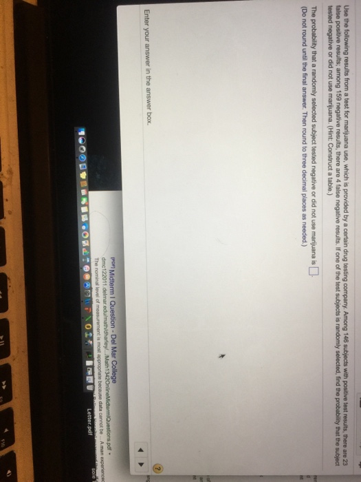 Drug test answers picture