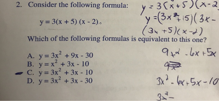 Y 3 X S X A 3x5 3x 2 Consider The Following Chegg Com