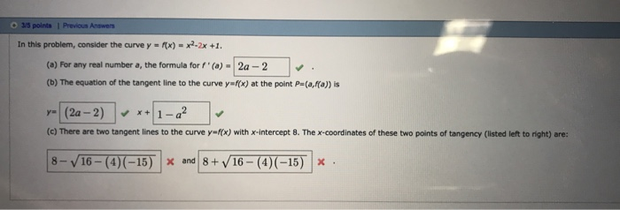 Solved In This Problem Consider The Curve Y Rx X2 2x 1 Chegg Com