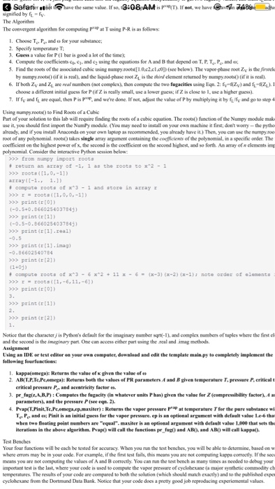 Safarive the same valuc. Iso, 3:08 AM is PI aot, we have uignified by - The Algorithm The convergent algorithm for computing