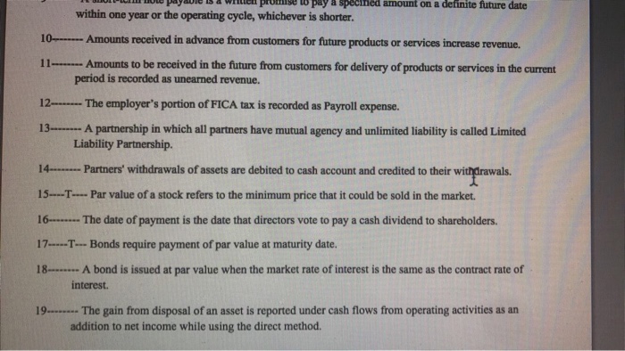 Solved 21 . Promissory Note Received From A Customer In E