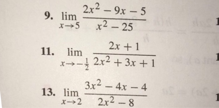 Lim x 2 9. Lim x 2 9