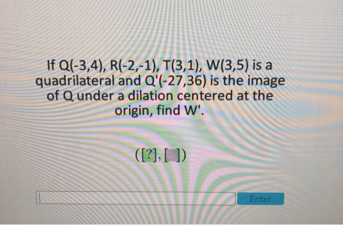 Solved If Q 3 4 R 2 1 T 3 1 W 3 5 Is A Chegg Com