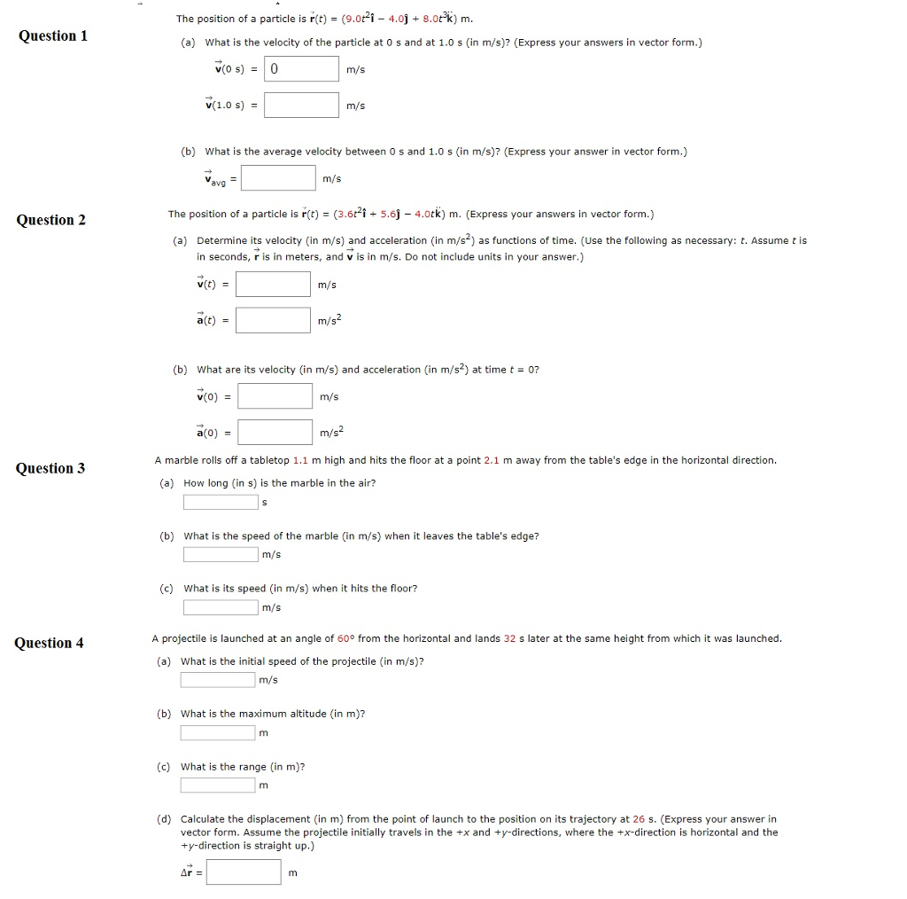 Solved Please Answer All 4 Questions And I Will Make