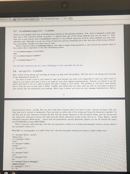 Solved: 1 Part 1: Math Quiz-generator / Equation-solver - | Chegg.com
