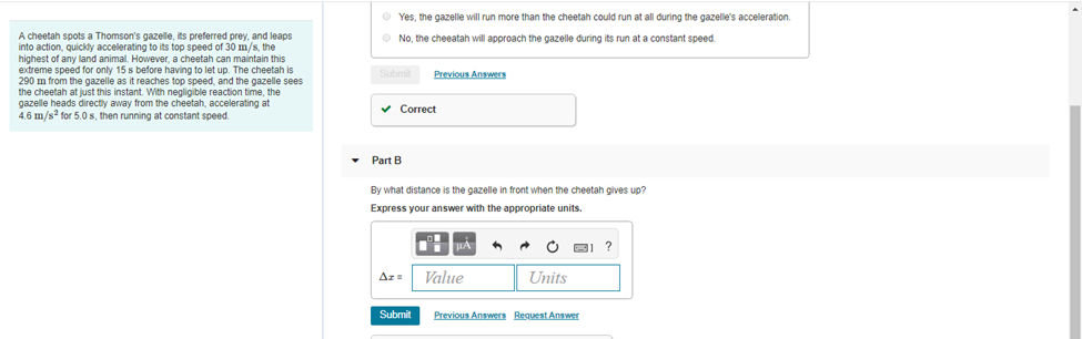 O Yes The Gazelle Will Run More Than The Cheetah Chegg O Yes The Gazelle Will Run More Than The Cheetah Chegg