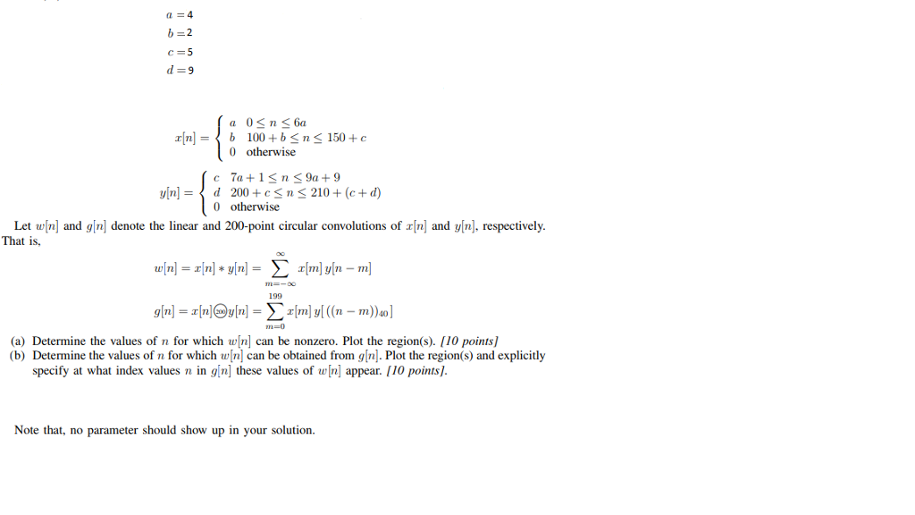 Solved A 0sns 6a Rnb 100 B150c 0 Otherwise Ynd 0 Csn 21 Chegg Com