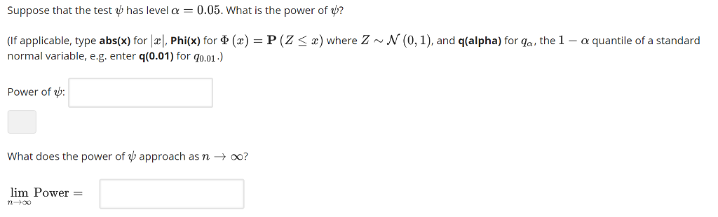 Solved Suppose That The Rejection Region Of A Test Has Th Chegg Com