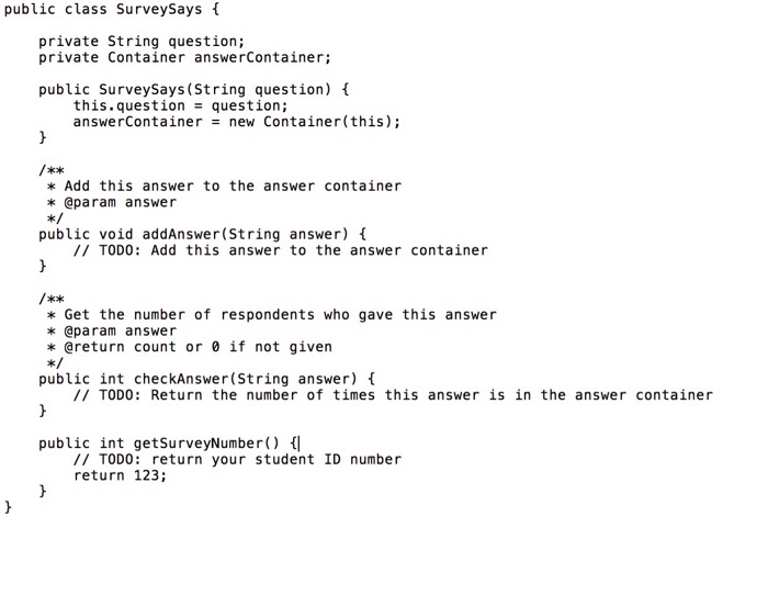 Solved: A Popular Game Show, Family Feud, Asks Contestants... | Chegg.com