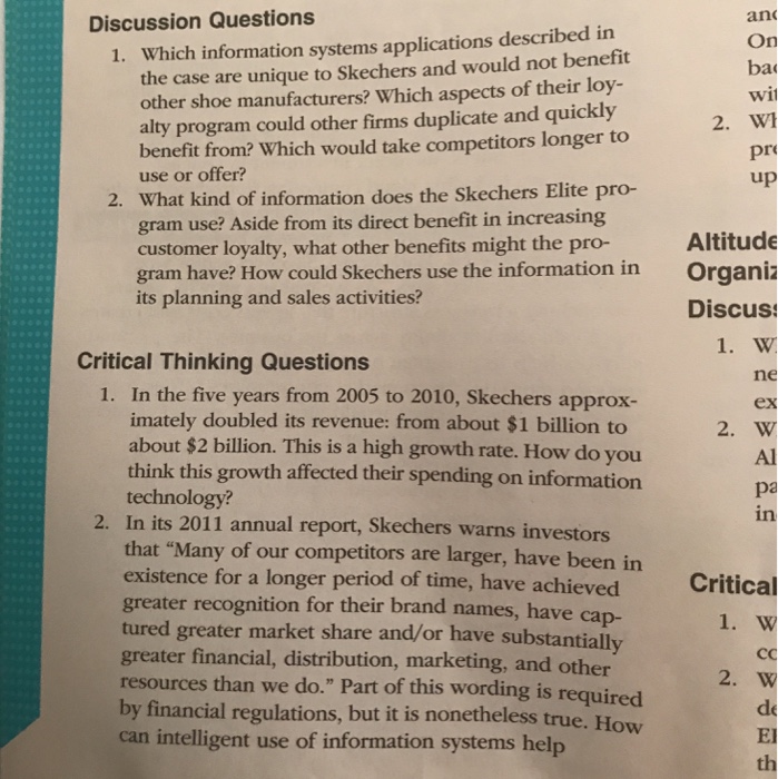 skechers competitors