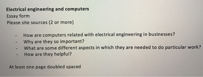 more about electrical engineering