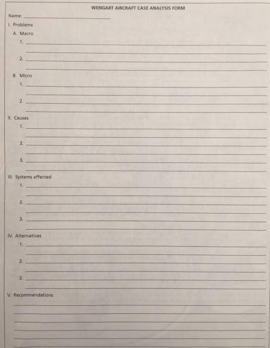 Wengart aircraft essay example 07 picture