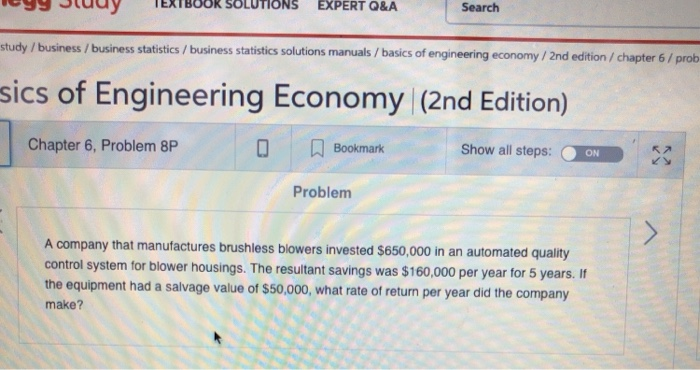 Solved Search 999 Study Textbook Solutions Expert O A Chegg Com