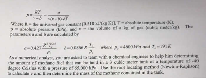 Solved Q2 The Ideal Gas Law Pv Nrt Is A Basic Concept Co Chegg Com