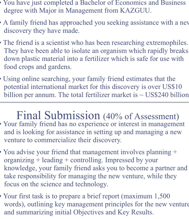 An Essay On English Language You Have Just Completed A Bachelor Of Economics And Business Degree With Major In Management From English Essay Questions also Essay On Photosynthesis Solved Could You Please Write An Essay About This Topic B Pmr English Essay