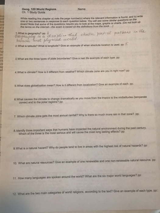 why important explain exercise is Chegg.com  April Earth Archive 2017 13,  Sciences