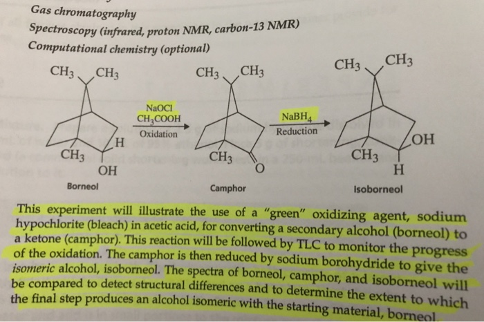 Borneol and isoborneol picture