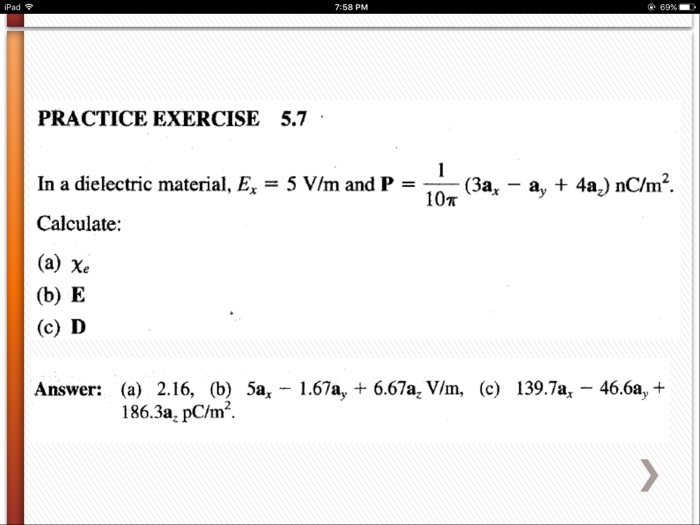 Solved Ipad令 7 58 Pm 69 Practice Exercise 5 7 ー Chegg Com