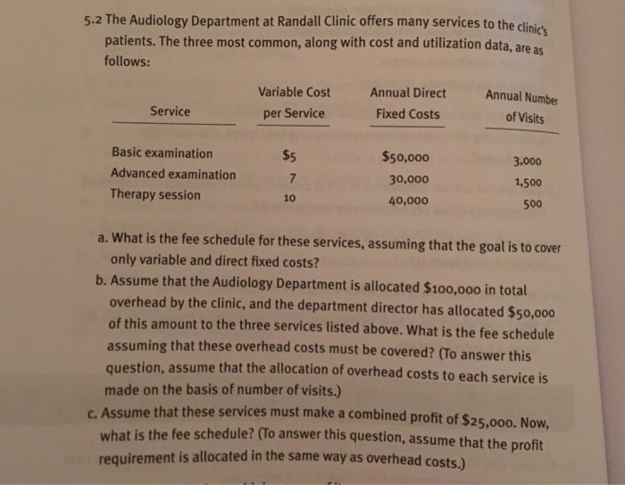 The Audiology Department At Randall Clinic Offers Chegg 