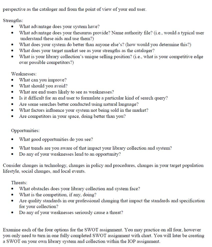 Swot analysis essay pdf image