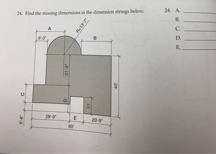 tutoring services math The Solved: The Missing Find Dimensions Dimension In Strin