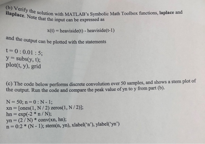 symbolic math toolbox discrete