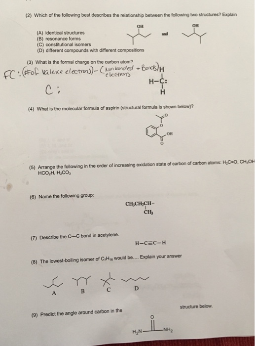 Solved (2) Which Of The Following Best Describes The Rela