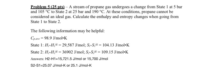 Solved Calculate Wcom and Enthalpy at stream 2 if the