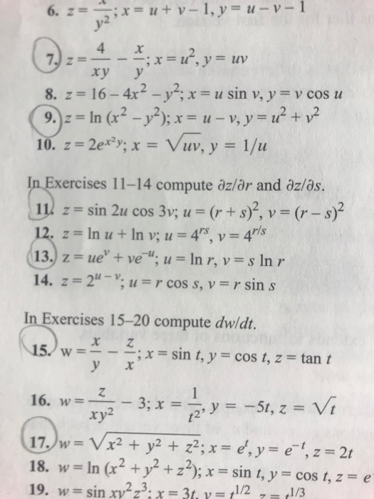 Solved Ug 4 X Xy Y 8 16 4x2 Yx U Sin V Y V Cos U 2 2 I Chegg Com