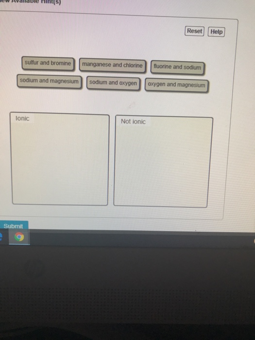 Solved Determine Whether The Following Pairs Of Elements