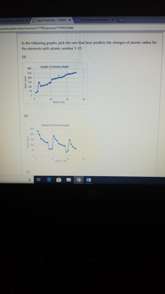 X QuiZ CHEM Final XQuiz: Modules: 201830 ... 4 Solved: Prm The