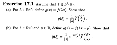 Solved Exercise 17 1 Assume That E L R A For L E R10 Chegg Com